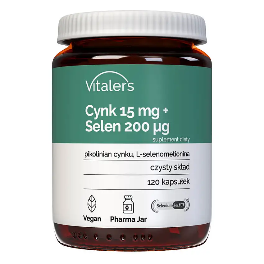 Vitaler's Zinco 15 mg + Selenio 200 mcg - 120 Capsule